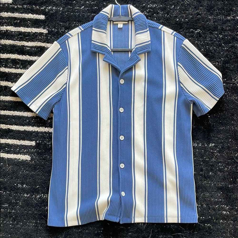 Reiss Alton Cuban collar shirt